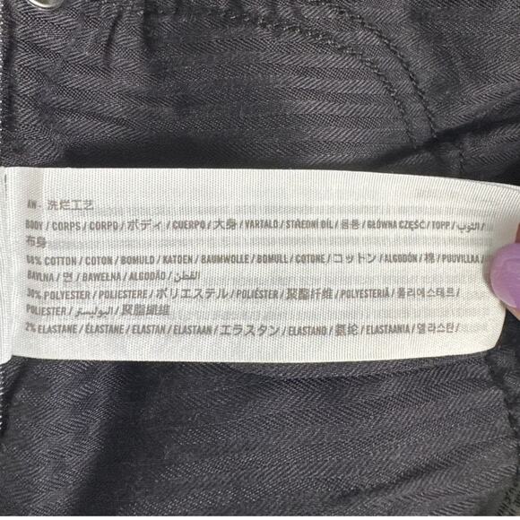 Abercrombie & Fitch Flare Ultra High Rise Jeans Washed Black Size 25/0 - Picture 4 of 8